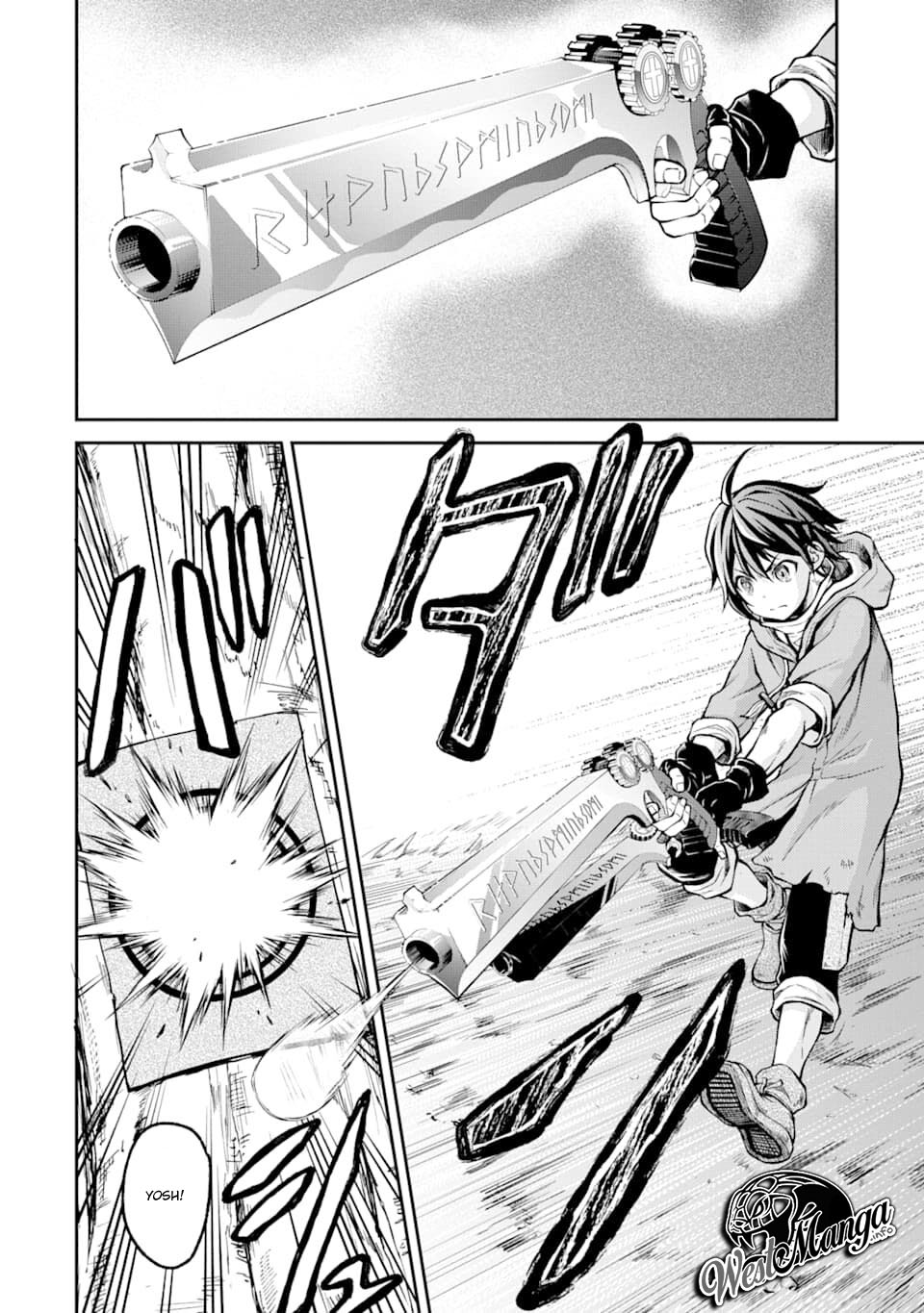 Saisoku Musou No B-kyuu Mahou Tsukai: Ippatsu Utareru Mae Ni Senpatsu Uchikaesu! Chapter 02 Gambar 13